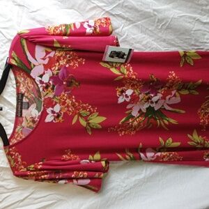 Alexandra and Oak Pink Floral Dress